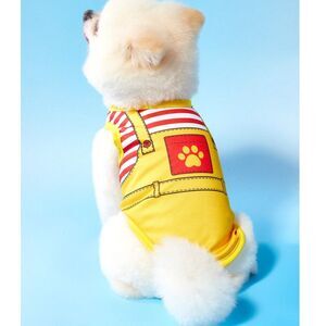 Dog Pet Ronald McDonald's Fast Food Shirt Graphic Prnt Costume Vest NWT Small